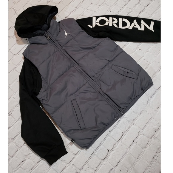 jordan puffer vest jacket